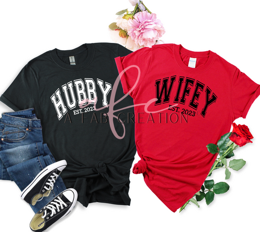 HUBBY/WIFEY