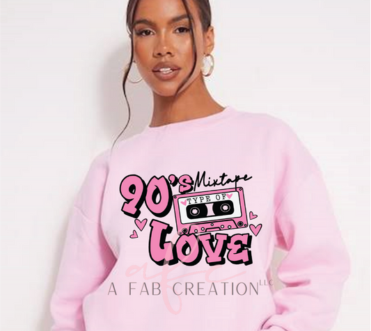 90s Mixtape Love Valentines