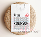 Personalized Teacher Name T-Shirt