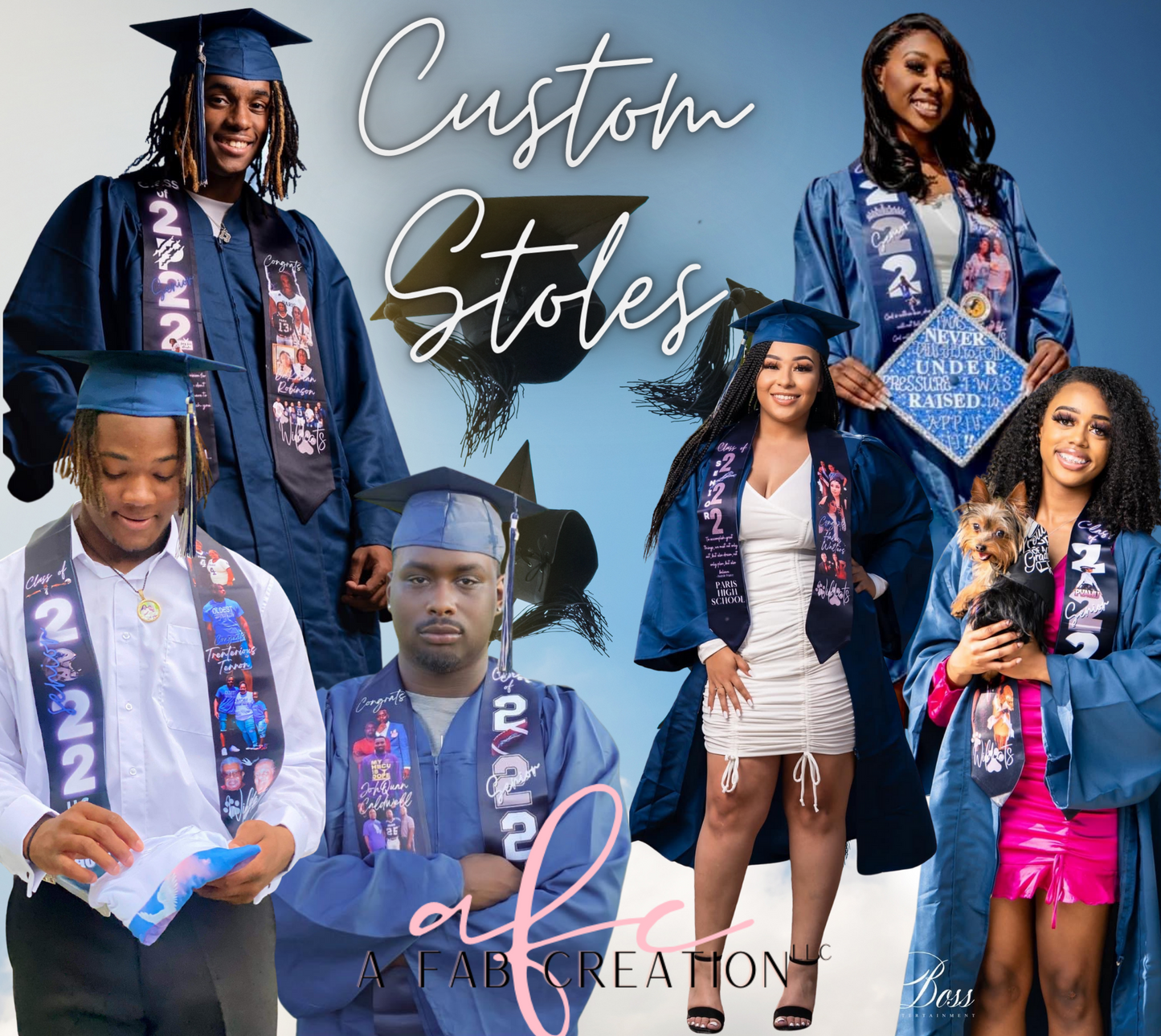 Custom Graduate Stoles