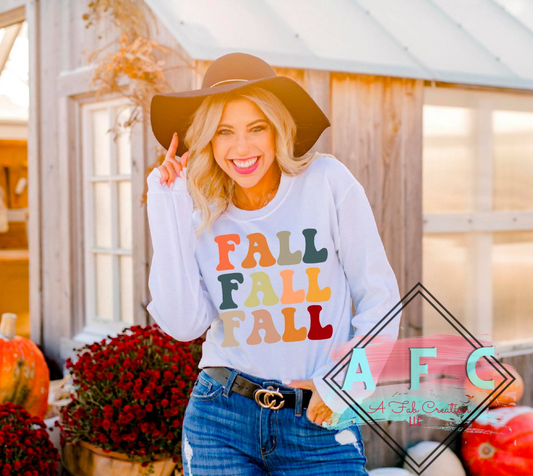 Retro Fall Stacked