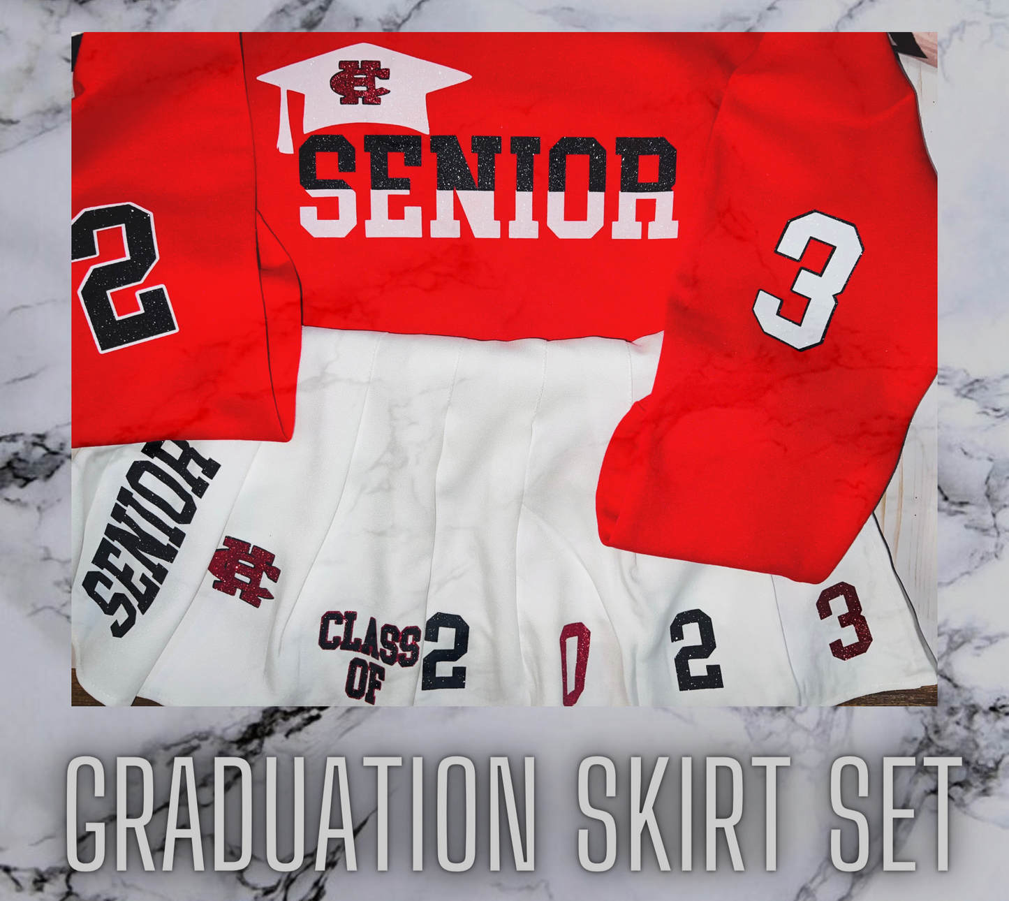 Custom Senior Skirt Set