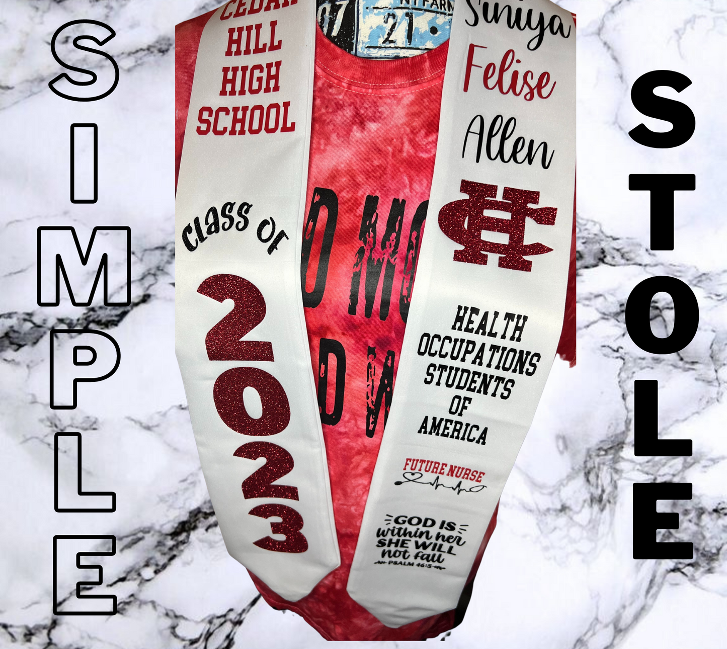 Custom Graduate Stoles